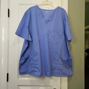 Scrub Star 3XL Light Blue Scrub Set